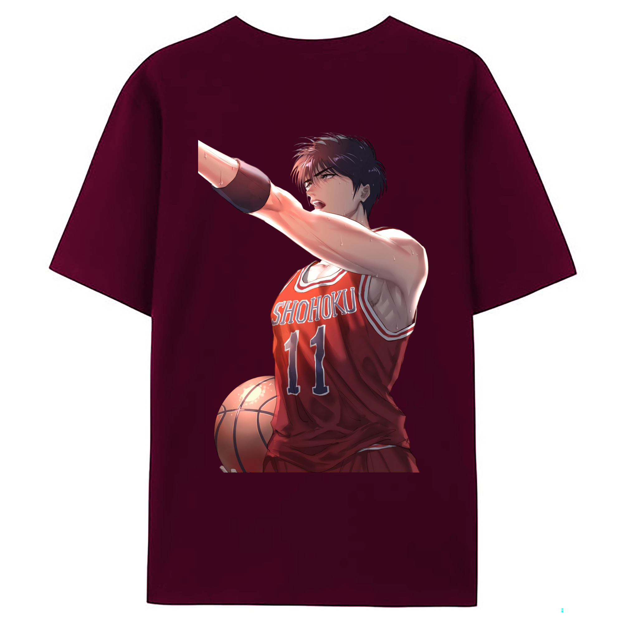 （画像用） SLAM DUNK／スラムダンク レディース半袖Tシャツ(バックプリント)